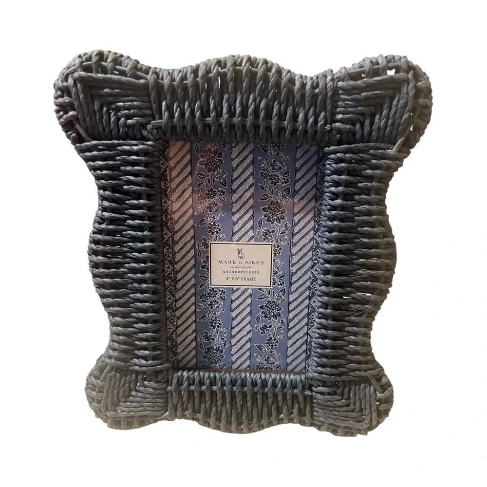 Anthropologie Mark D. Sikes Exclusive Handcrafted Picture Frame